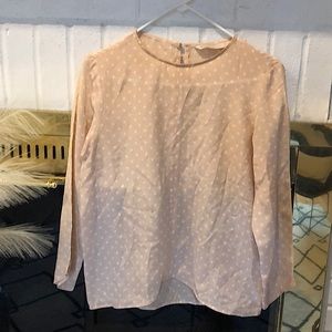 100% mulberry silk Zara top